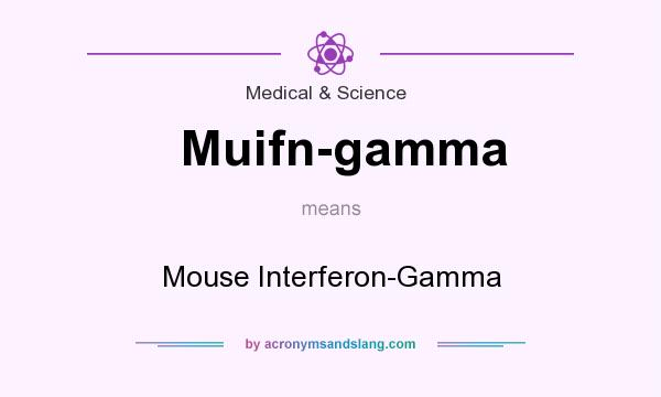 What does Muifn-gamma mean? It stands for Mouse Interferon-Gamma
