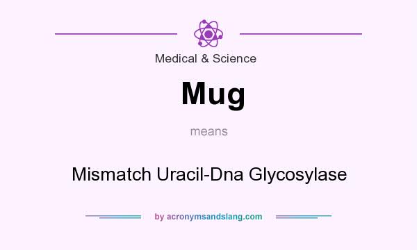 What does Mug mean? It stands for Mismatch Uracil-Dna Glycosylase