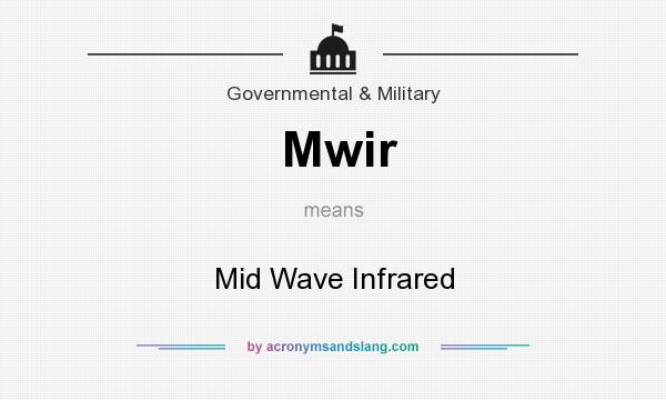 What does Mwir mean? It stands for Mid Wave Infrared