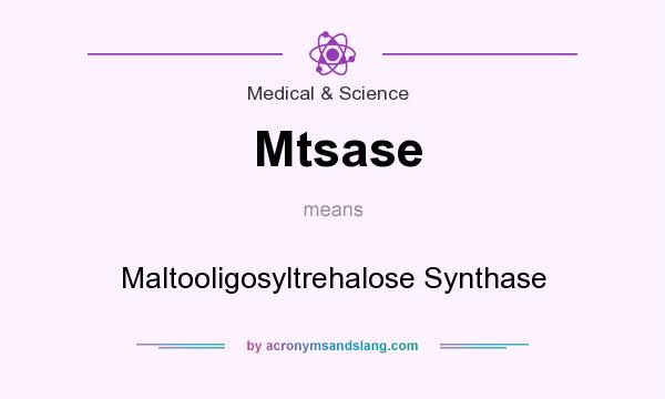 What does Mtsase mean? It stands for Maltooligosyltrehalose Synthase