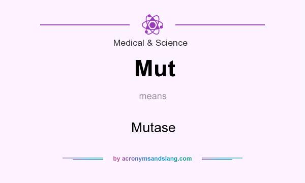 What does Mut mean? It stands for Mutase
