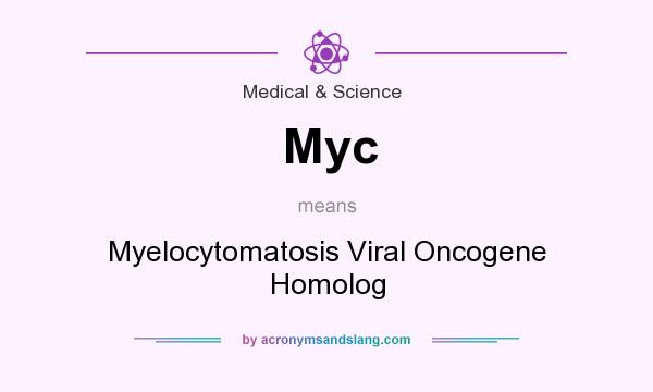 What does Myc mean? It stands for Myelocytomatosis Viral Oncogene Homolog