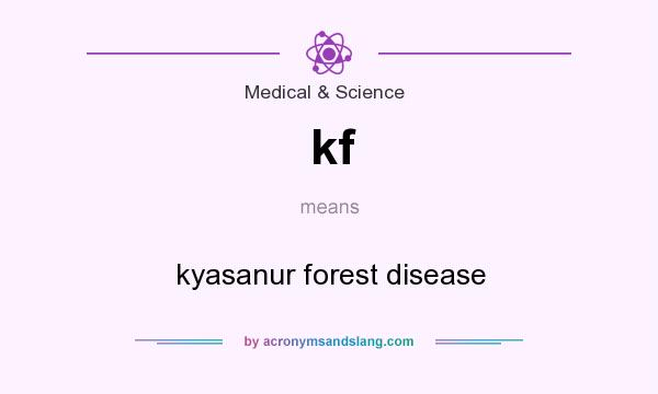 What does kf mean? It stands for kyasanur forest disease