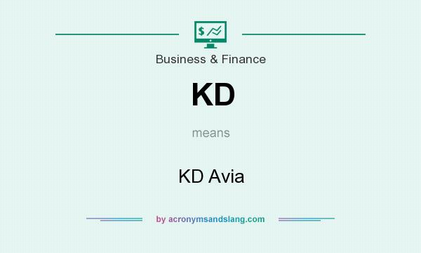 What does KD mean? It stands for KD Avia