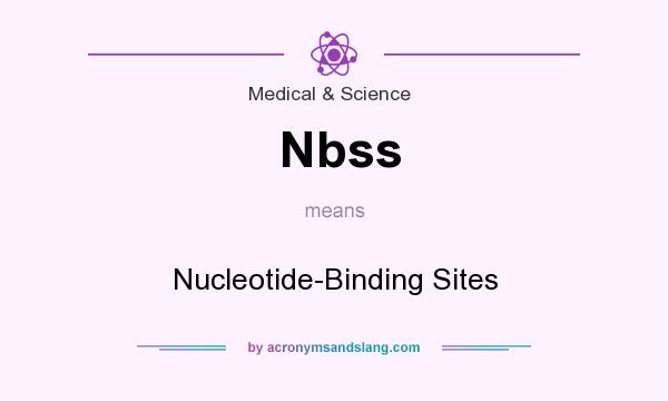 What does Nbss mean? It stands for Nucleotide-Binding Sites