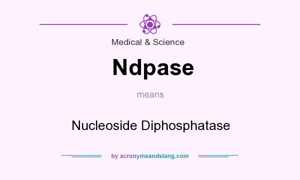 What does Ndpase mean? It stands for Nucleoside Diphosphatase