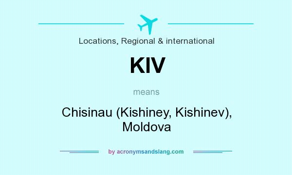 What does KIV mean? It stands for Chisinau (Kishiney, Kishinev), Moldova