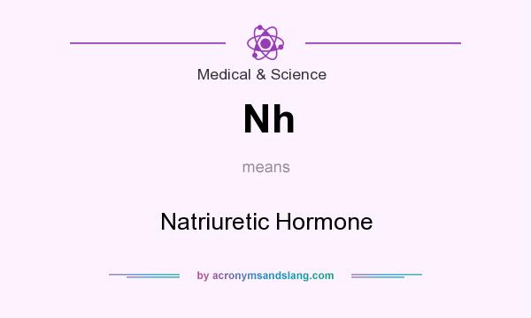What does Nh mean? It stands for Natriuretic Hormone