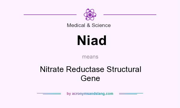 What does Niad mean? It stands for Nitrate Reductase Structural Gene