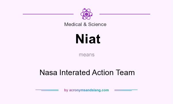 What does Niat mean? It stands for Nasa Interated Action Team