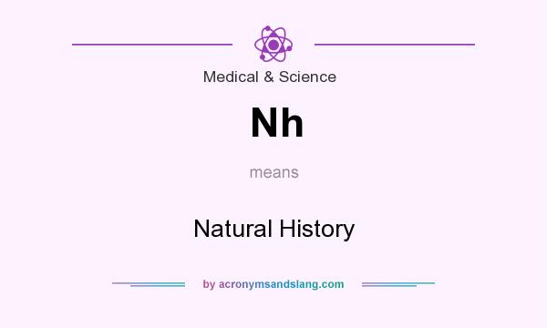 What does Nh mean? It stands for Natural History
