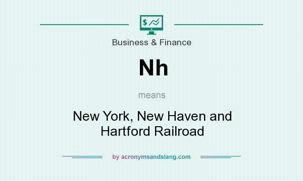 What does Nh mean? It stands for New York, New Haven and Hartford Railroad