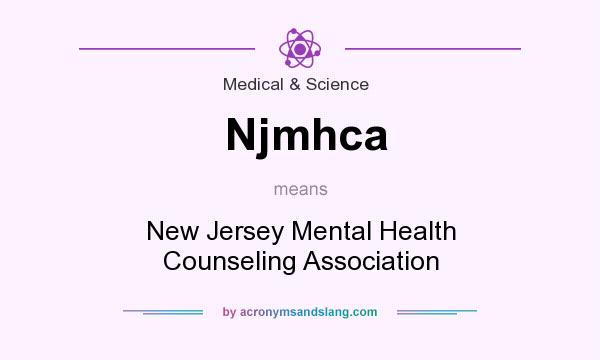 What does Njmhca mean? It stands for New Jersey Mental Health Counseling Association