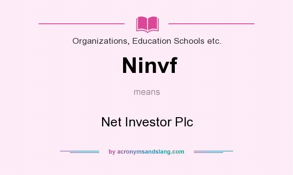 What does Ninvf mean? It stands for Net Investor Plc