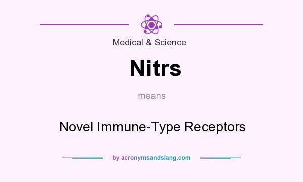 What does Nitrs mean? It stands for Novel Immune-Type Receptors