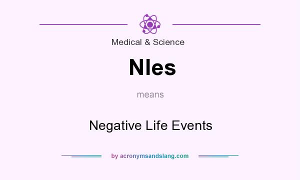 What does Nles mean? It stands for Negative Life Events