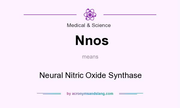 What does Nnos mean? It stands for Neural Nitric Oxide Synthase