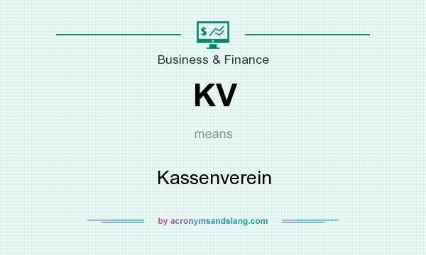 What does KV mean? It stands for Kassenverein