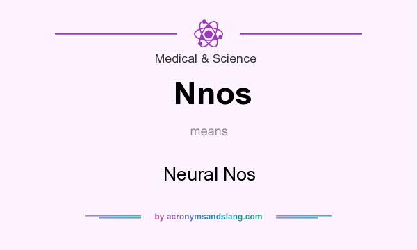 What does Nnos mean? It stands for Neural Nos