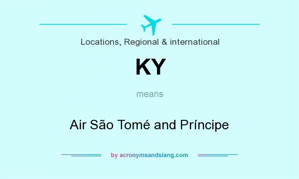 What does KY mean? It stands for Air São Tomé and Príncipe