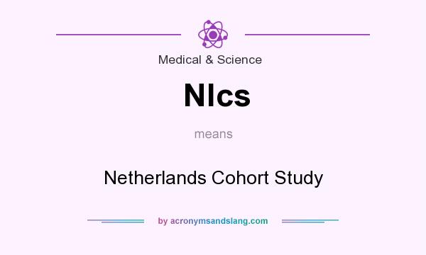 What does Nlcs mean? It stands for Netherlands Cohort Study