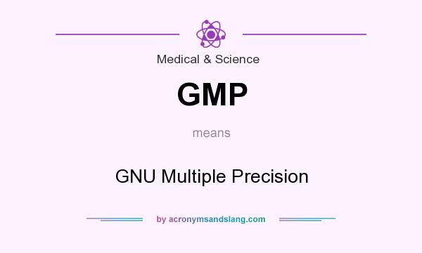 What does GMP mean? It stands for GNU Multiple Precision