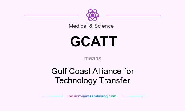 What does GCATT mean? It stands for Gulf Coast Alliance for Technology Transfer
