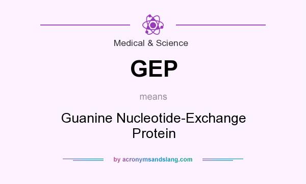 What does GEP mean? It stands for Guanine Nucleotide-Exchange Protein
