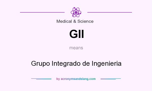What does GII mean? It stands for Grupo Integrado de Ingenieria