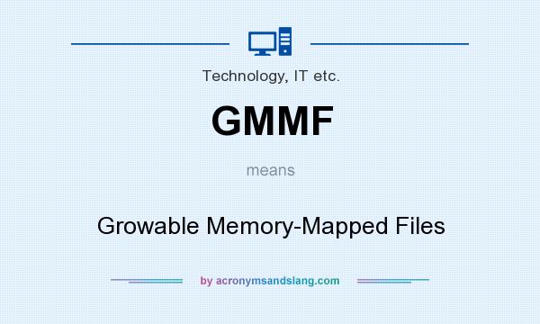 What does GMMF mean? It stands for Growable Memory-Mapped Files