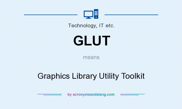 What does GLUT mean? It stands for Graphics Library Utility Toolkit