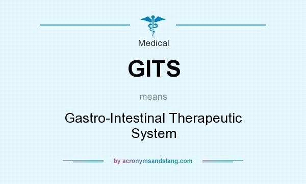 What does GITS mean? It stands for Gastro-Intestinal Therapeutic System