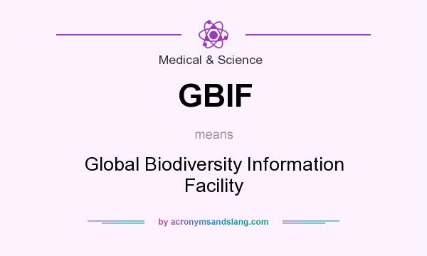 What does GBIF mean? It stands for Global Biodiversity Information Facility