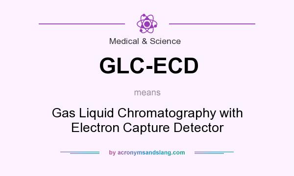 What does GLC-ECD mean? It stands for Gas Liquid Chromatography with Electron Capture Detector