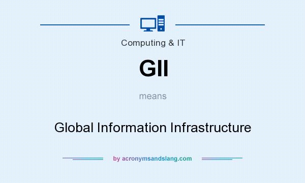 What does GII mean? It stands for Global Information Infrastructure