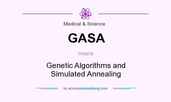 What does GASA mean? It stands for Genetic Algorithms and Simulated Annealing