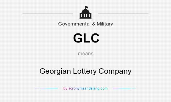 What does GLC mean? It stands for Georgian Lottery Company
