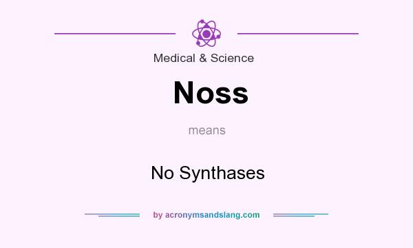 What does Noss mean? It stands for No Synthases