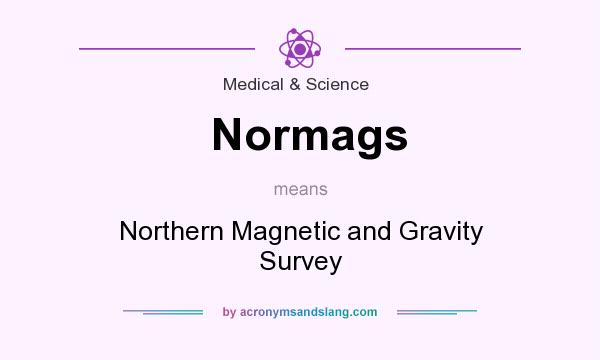 What does Normags mean? It stands for Northern Magnetic and Gravity Survey