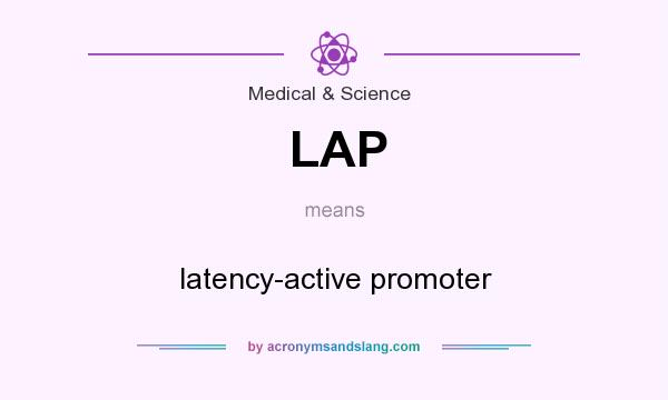What does LAP mean? It stands for latency-active promoter