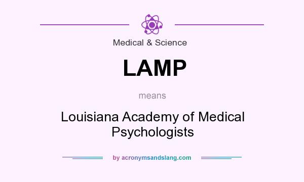 What does LAMP mean? It stands for Louisiana Academy of Medical Psychologists