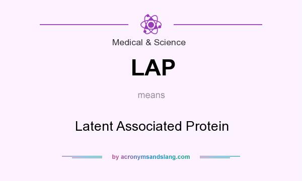 What does LAP mean? It stands for Latent Associated Protein