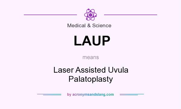 What does LAUP mean? It stands for Laser Assisted Uvula Palatoplasty
