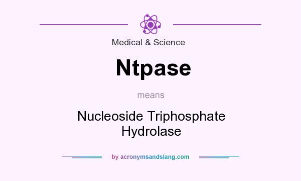 What does Ntpase mean? It stands for Nucleoside Triphosphate Hydrolase