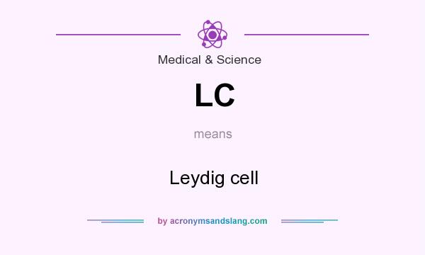 What does LC mean? It stands for Leydig cell