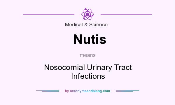 What does Nutis mean? It stands for Nosocomial Urinary Tract Infections