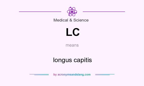 What does LC mean? It stands for longus capitis