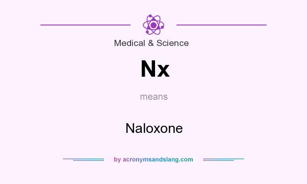 What does Nx mean? It stands for Naloxone