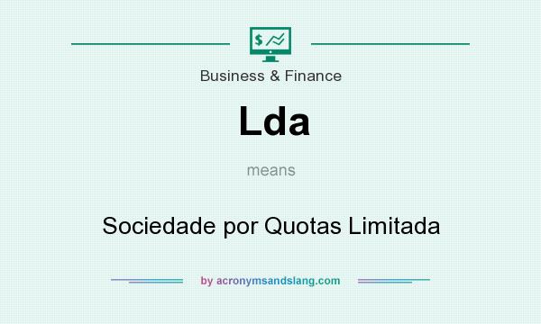 What does Lda mean? It stands for Sociedade por Quotas Limitada