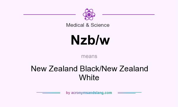 What does Nzb/w mean? It stands for New Zealand Black/New Zealand White
